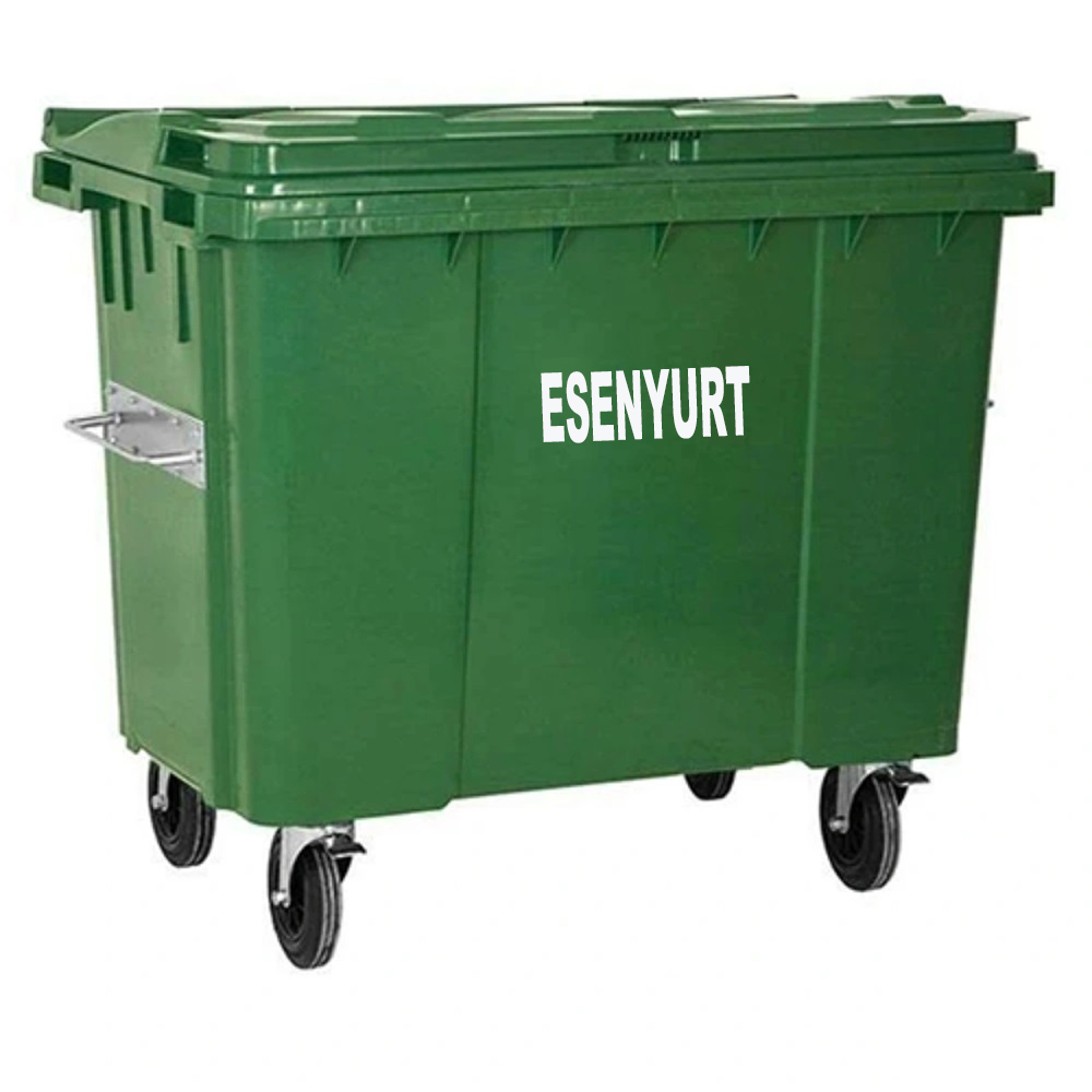 Esenyurt 660 Litre Plastik Çöp Konteyneri